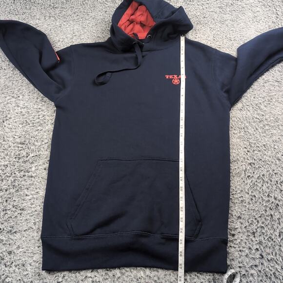Texas Sweatshirt Men Small Blue Lone Star State Pullover Destination Hoodie - Picture 4 of 6